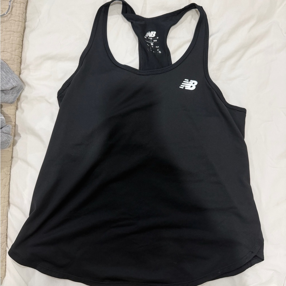 New Balance Women’s Black Racerback Athletic Tank Top